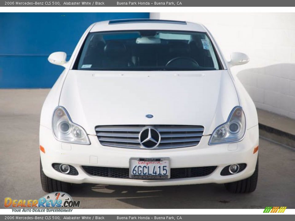 2006 Mercedes-Benz CLS 500 Alabaster White / Black Photo #7