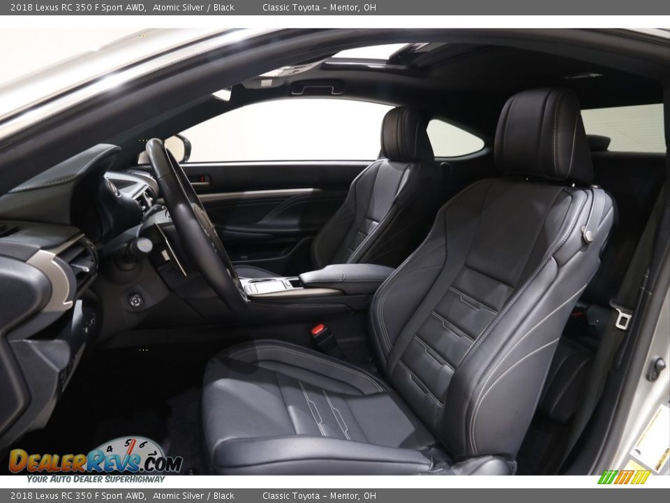 Front Seat of 2018 Lexus RC 350 F Sport AWD Photo #5