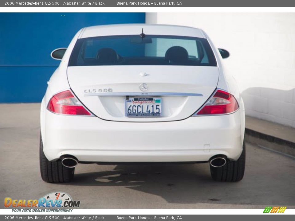 2006 Mercedes-Benz CLS 500 Alabaster White / Black Photo #9