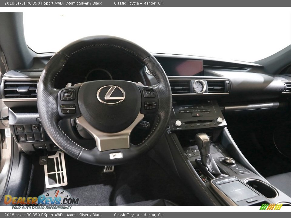 Dashboard of 2018 Lexus RC 350 F Sport AWD Photo #6