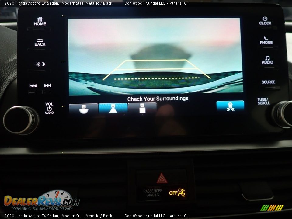 2020 Honda Accord EX Sedan Modern Steel Metallic / Black Photo #3