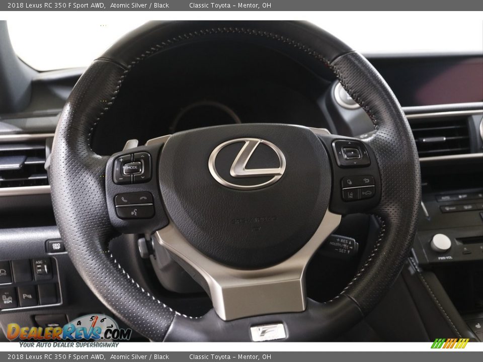 2018 Lexus RC 350 F Sport AWD Steering Wheel Photo #7