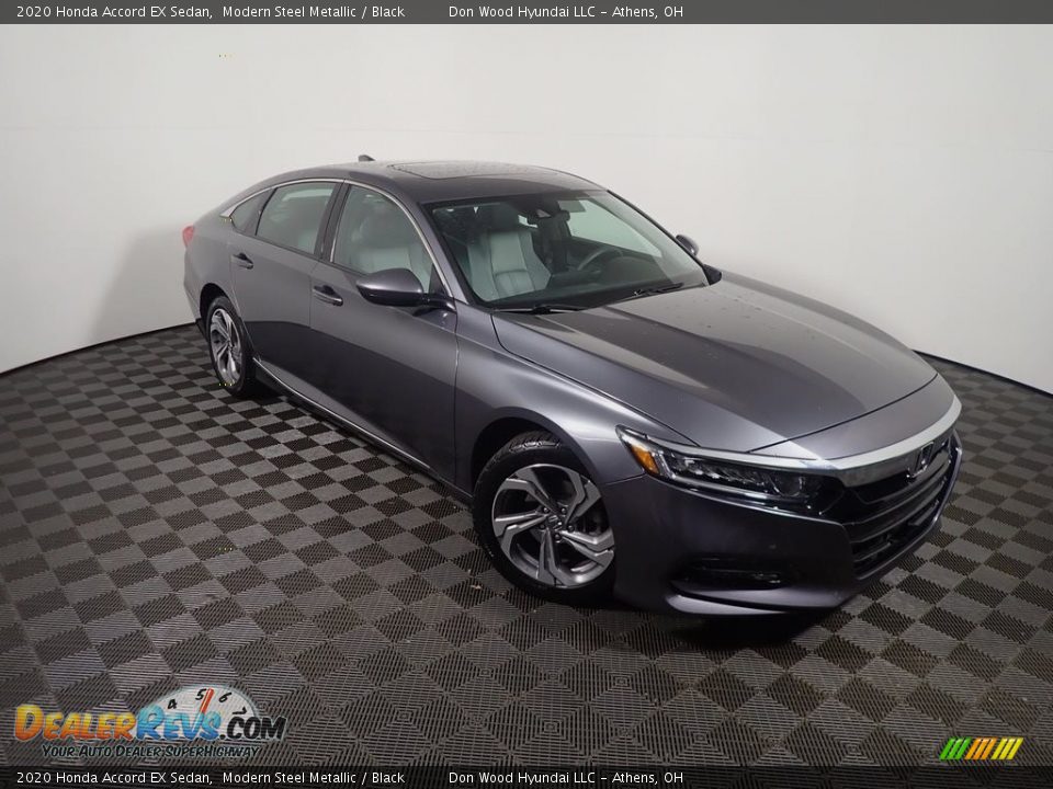 2020 Honda Accord EX Sedan Modern Steel Metallic / Black Photo #4