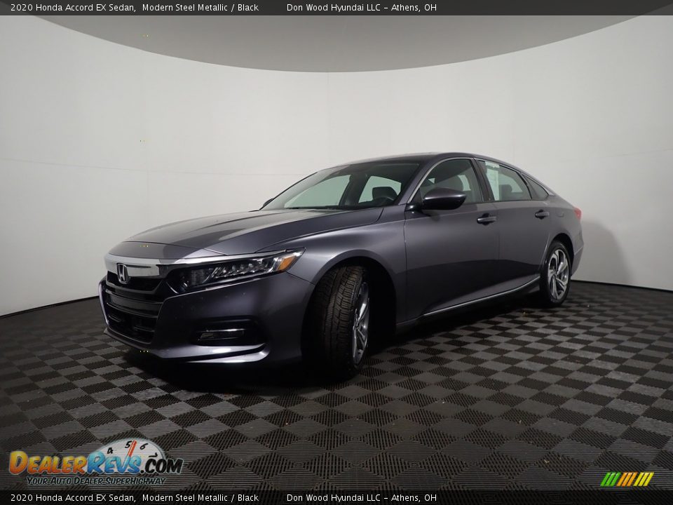 2020 Honda Accord EX Sedan Modern Steel Metallic / Black Photo #9