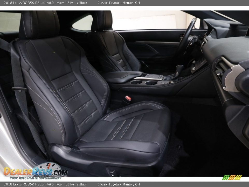 Front Seat of 2018 Lexus RC 350 F Sport AWD Photo #16