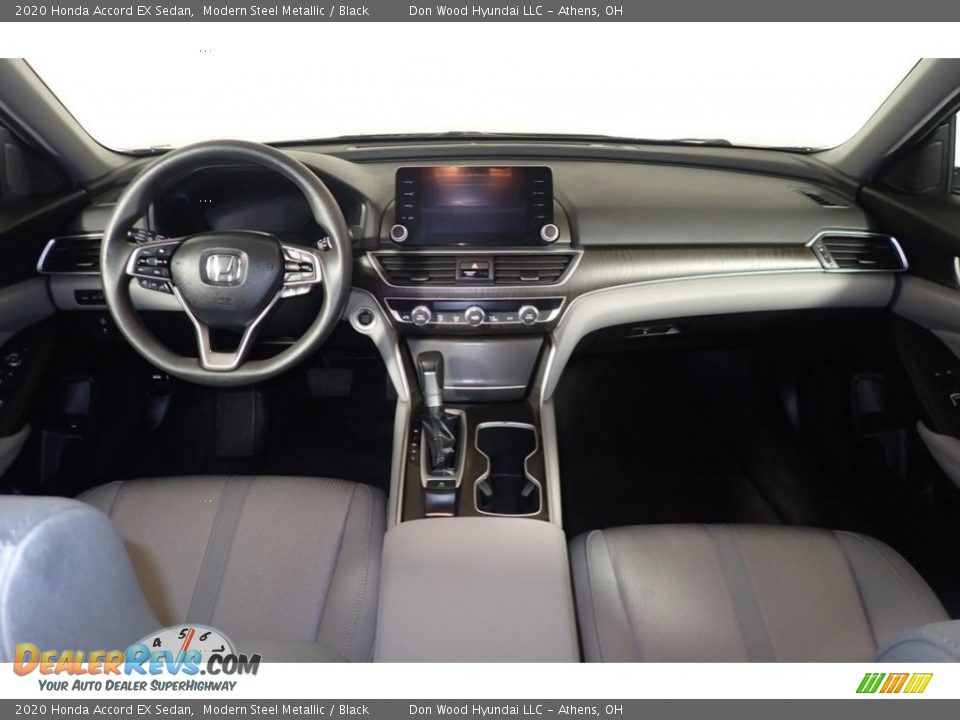 2020 Honda Accord EX Sedan Modern Steel Metallic / Black Photo #25