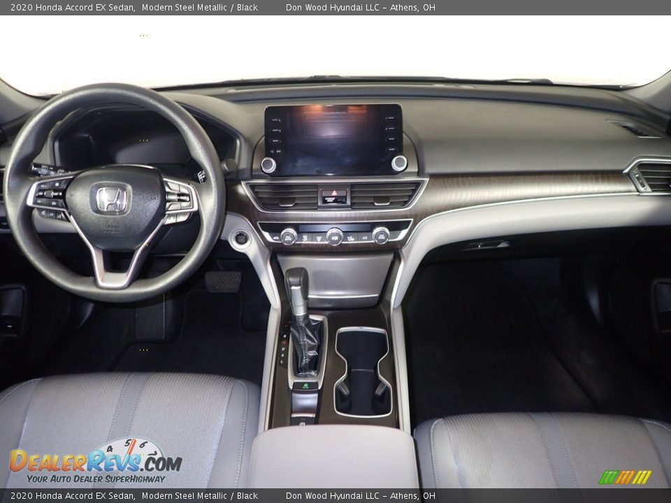 2020 Honda Accord EX Sedan Modern Steel Metallic / Black Photo #26