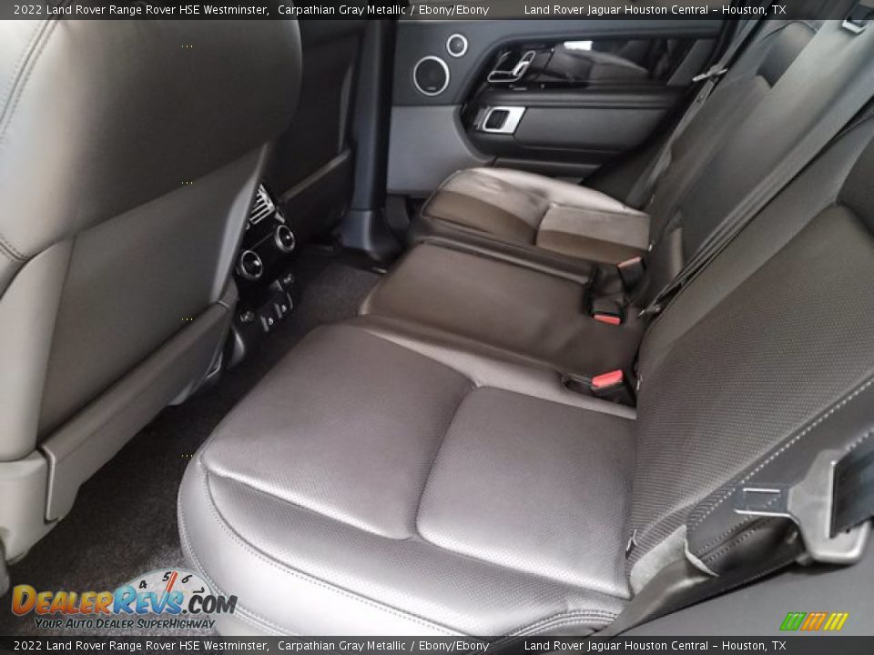 Rear Seat of 2022 Land Rover Range Rover HSE Westminster Photo #5