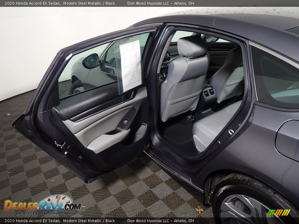 2020 Honda Accord EX Sedan Modern Steel Metallic / Black Photo #35