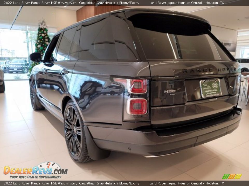 2022 Land Rover Range Rover HSE Westminster Carpathian Gray Metallic / Ebony/Ebony Photo #10