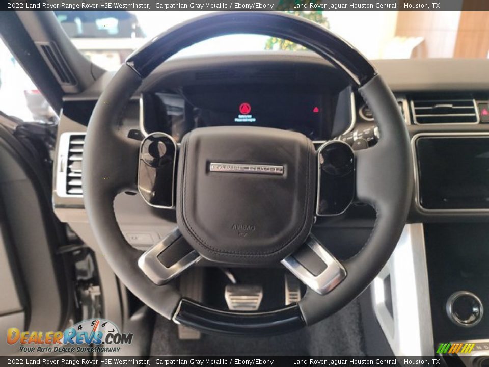2022 Land Rover Range Rover HSE Westminster Steering Wheel Photo #16