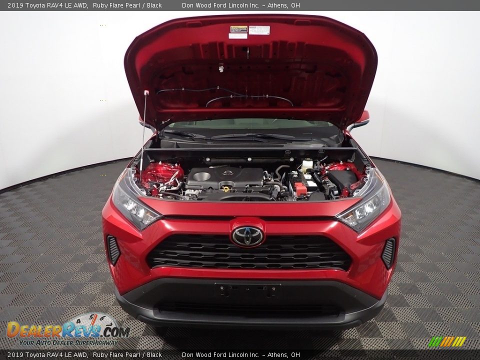 2019 Toyota RAV4 LE AWD Ruby Flare Pearl / Black Photo #6