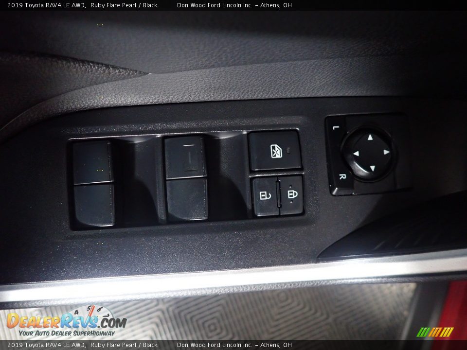 2019 Toyota RAV4 LE AWD Ruby Flare Pearl / Black Photo #21