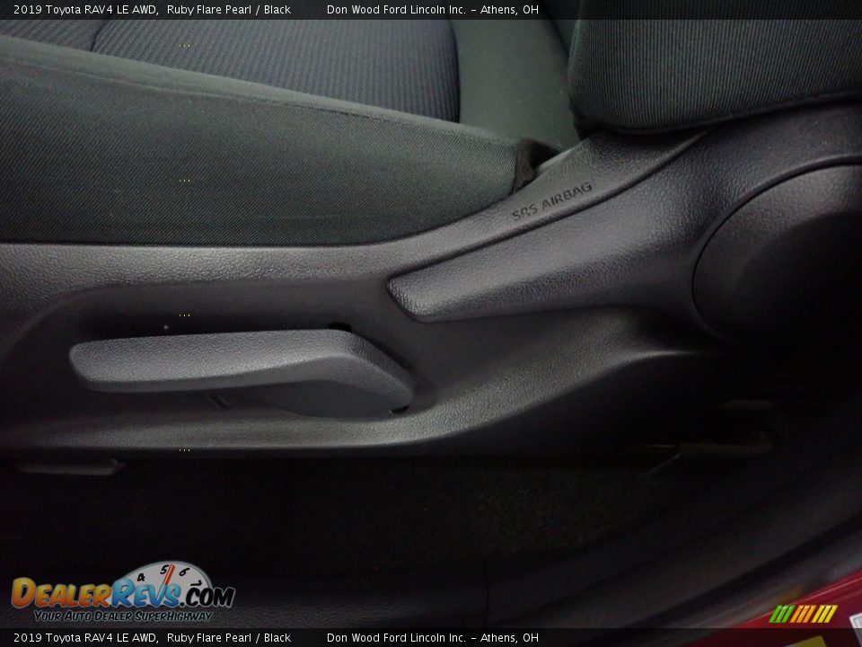 2019 Toyota RAV4 LE AWD Ruby Flare Pearl / Black Photo #23