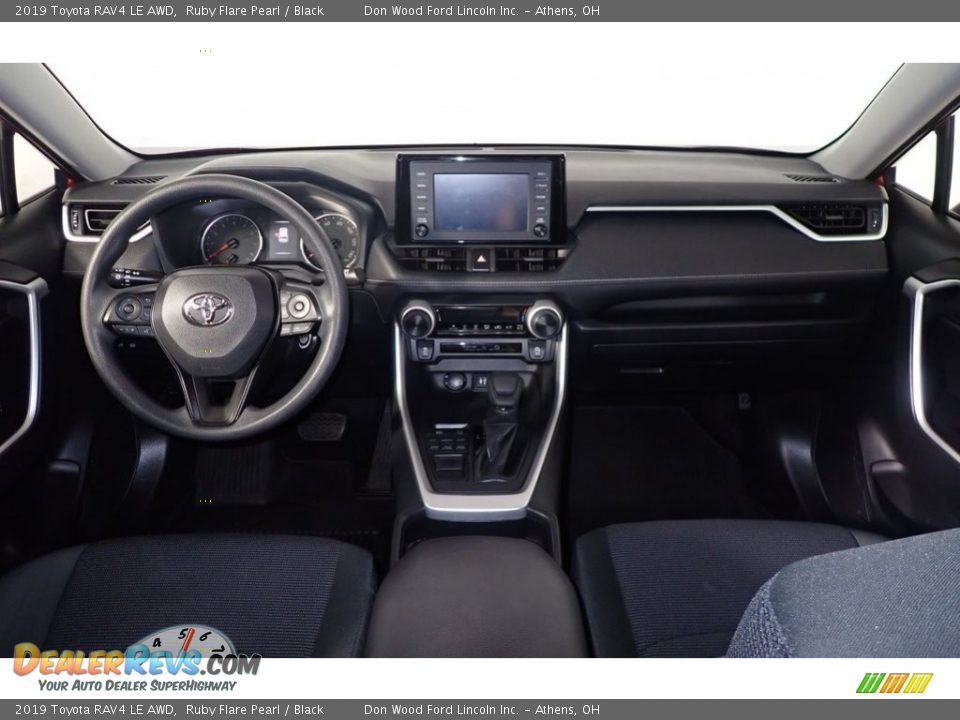 2019 Toyota RAV4 LE AWD Ruby Flare Pearl / Black Photo #24