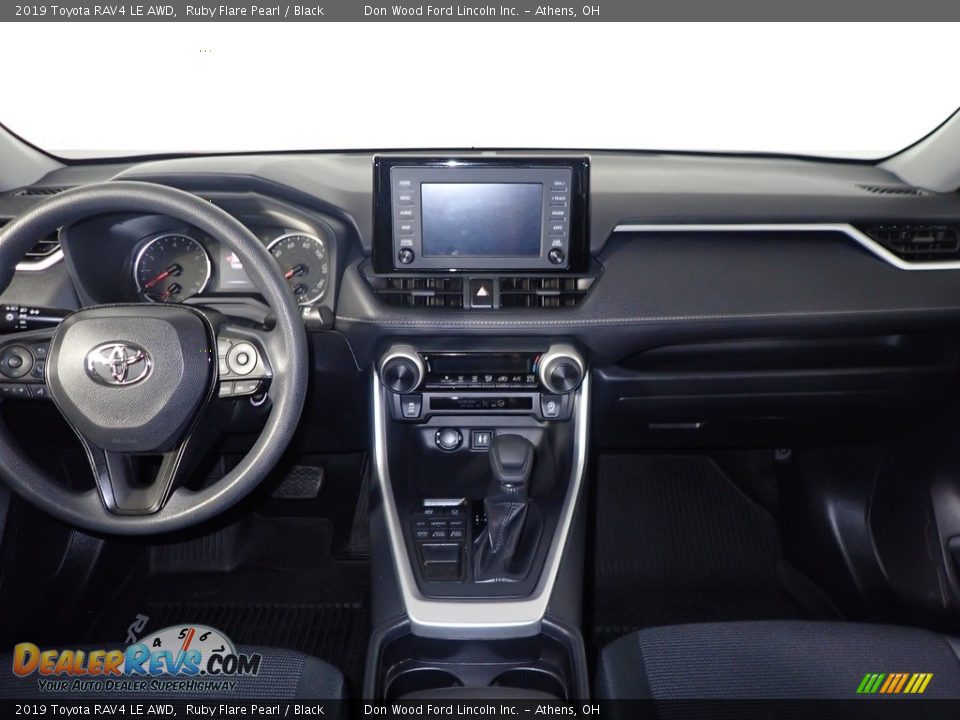 2019 Toyota RAV4 LE AWD Ruby Flare Pearl / Black Photo #25