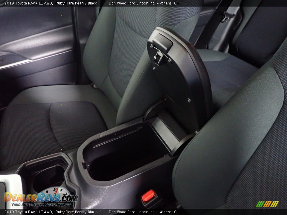 2019 Toyota RAV4 LE AWD Ruby Flare Pearl / Black Photo #33