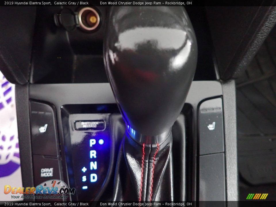 2019 Hyundai Elantra Sport Galactic Gray / Black Photo #3