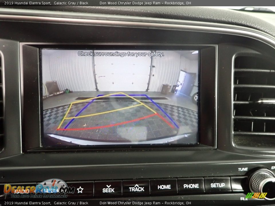 2019 Hyundai Elantra Sport Galactic Gray / Black Photo #4