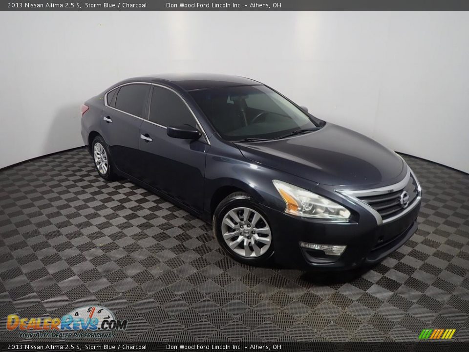 2013 Nissan Altima 2.5 S Storm Blue / Charcoal Photo #2