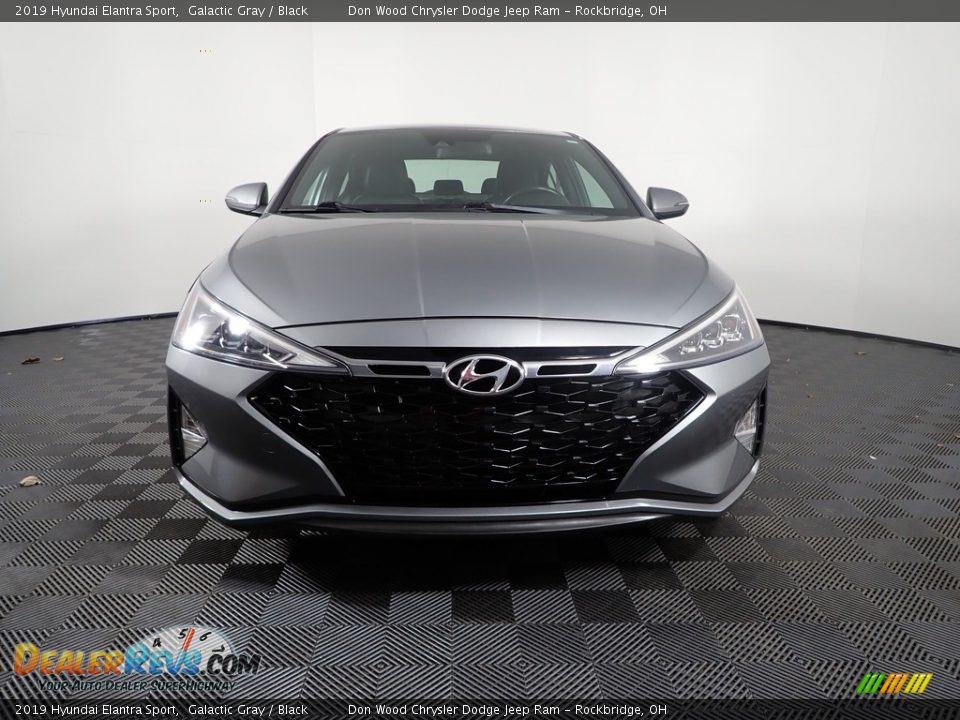 2019 Hyundai Elantra Sport Galactic Gray / Black Photo #6
