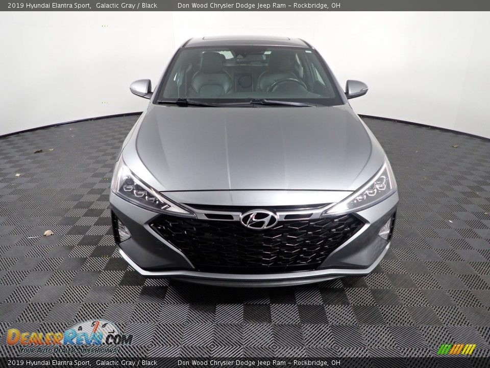2019 Hyundai Elantra Sport Galactic Gray / Black Photo #7