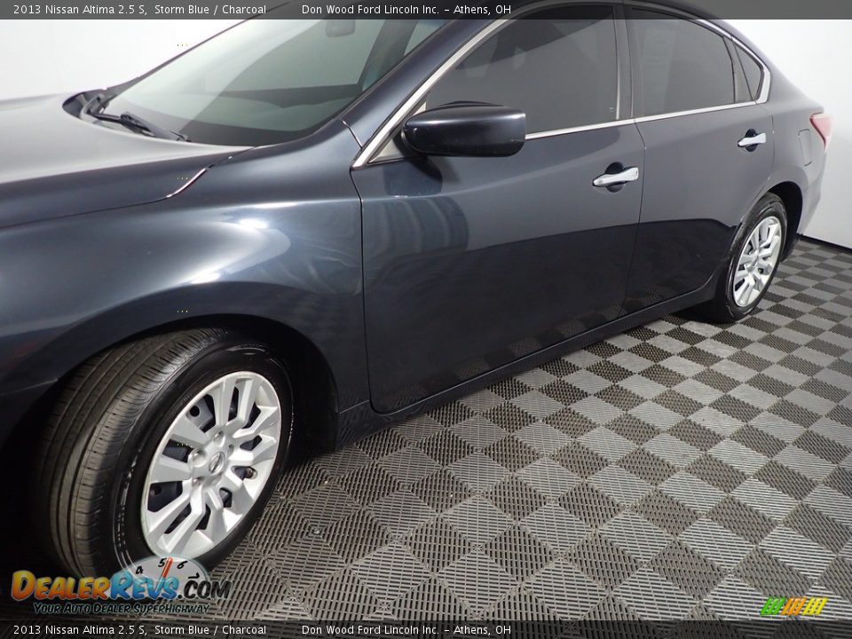 2013 Nissan Altima 2.5 S Storm Blue / Charcoal Photo #9