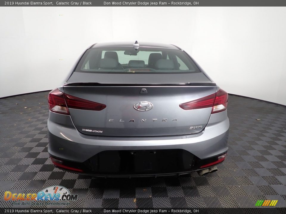2019 Hyundai Elantra Sport Galactic Gray / Black Photo #13