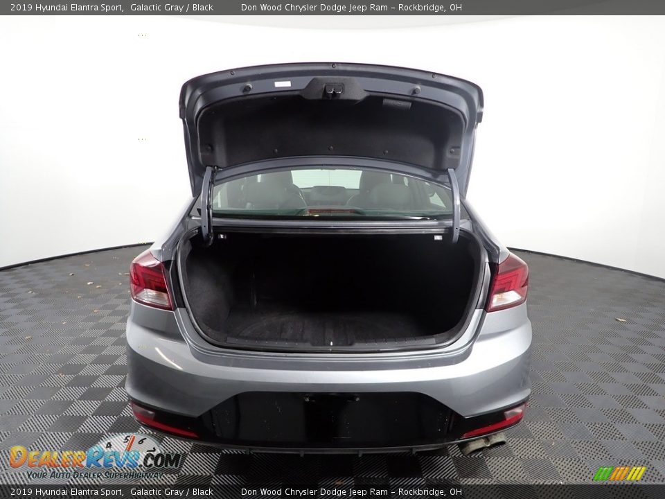 2019 Hyundai Elantra Sport Galactic Gray / Black Photo #14