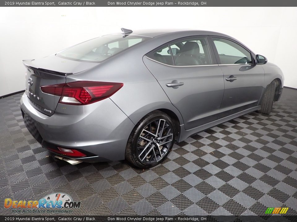 2019 Hyundai Elantra Sport Galactic Gray / Black Photo #16
