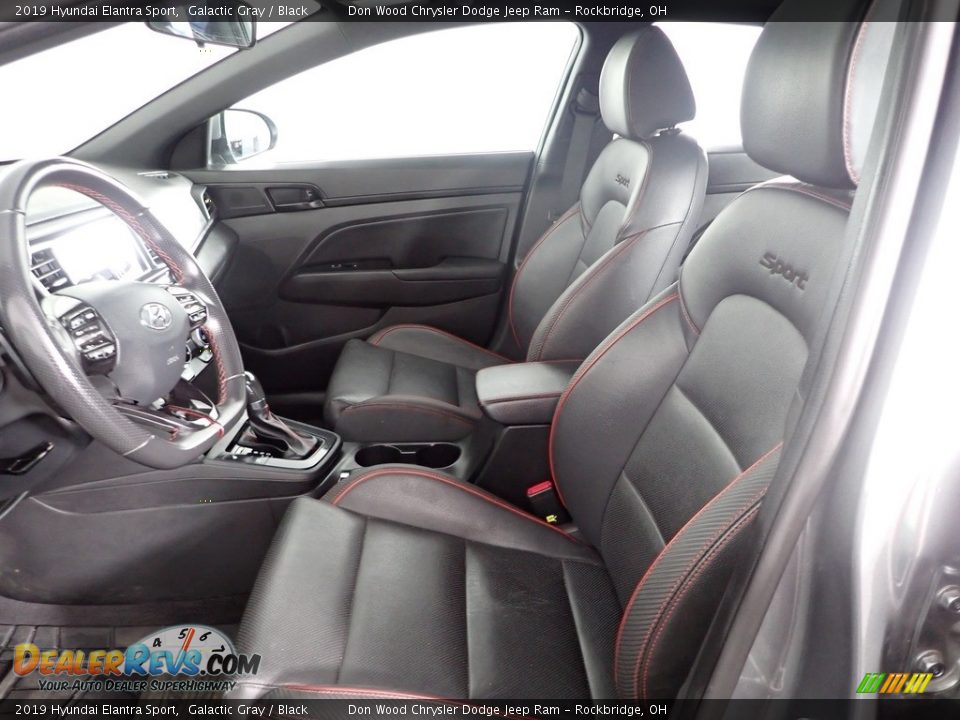 2019 Hyundai Elantra Sport Galactic Gray / Black Photo #20
