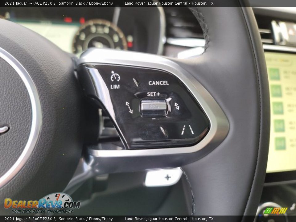 2021 Jaguar F-PACE P250 S Steering Wheel Photo #17