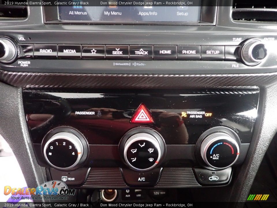 2019 Hyundai Elantra Sport Galactic Gray / Black Photo #26