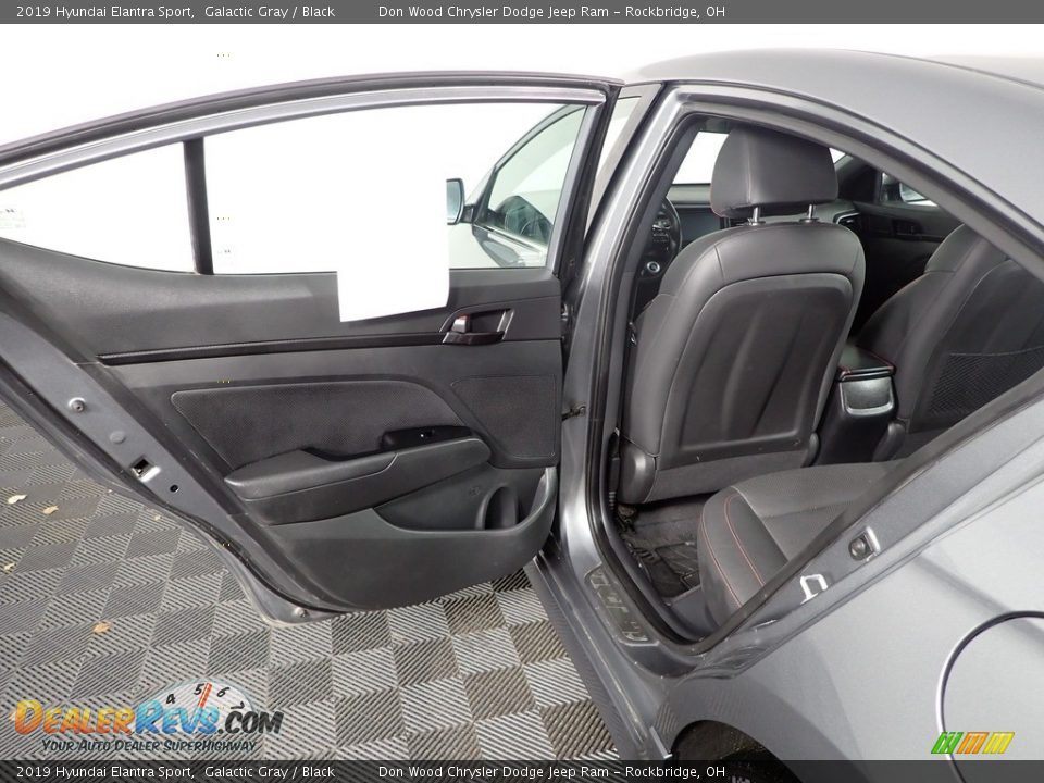 2019 Hyundai Elantra Sport Galactic Gray / Black Photo #30