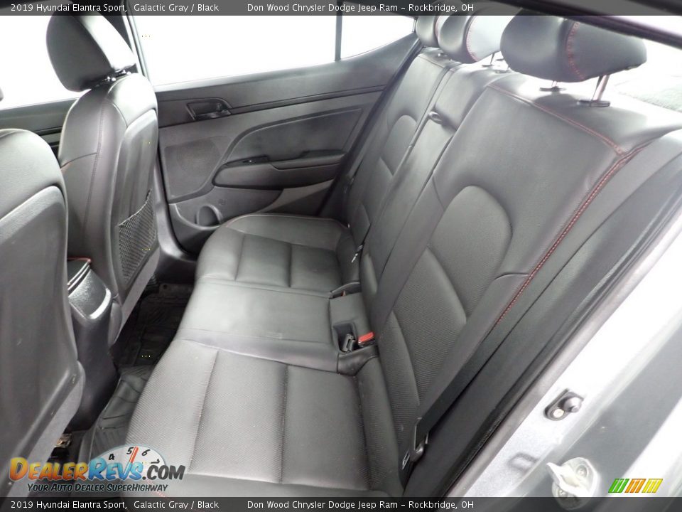 2019 Hyundai Elantra Sport Galactic Gray / Black Photo #31