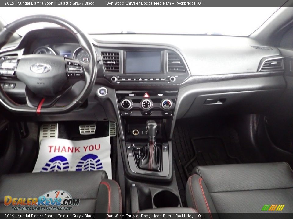 2019 Hyundai Elantra Sport Galactic Gray / Black Photo #32