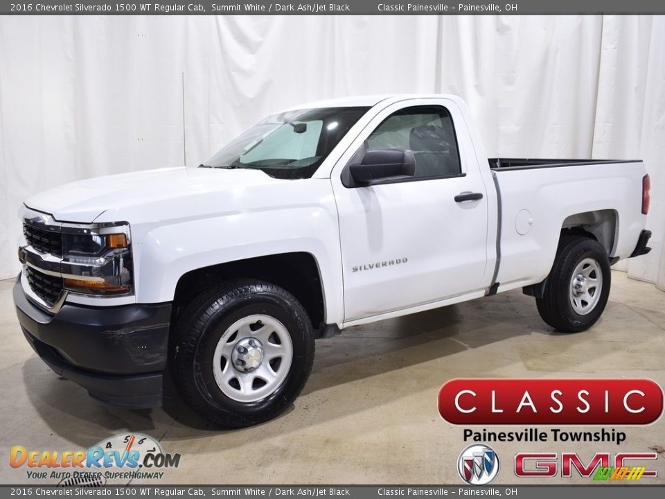 2016 Chevrolet Silverado 1500 WT Regular Cab Summit White / Dark Ash/Jet Black Photo #1