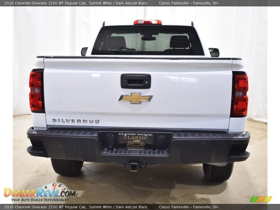 2016 Chevrolet Silverado 1500 WT Regular Cab Summit White / Dark Ash/Jet Black Photo #3