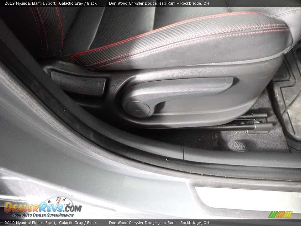 2019 Hyundai Elantra Sport Galactic Gray / Black Photo #35