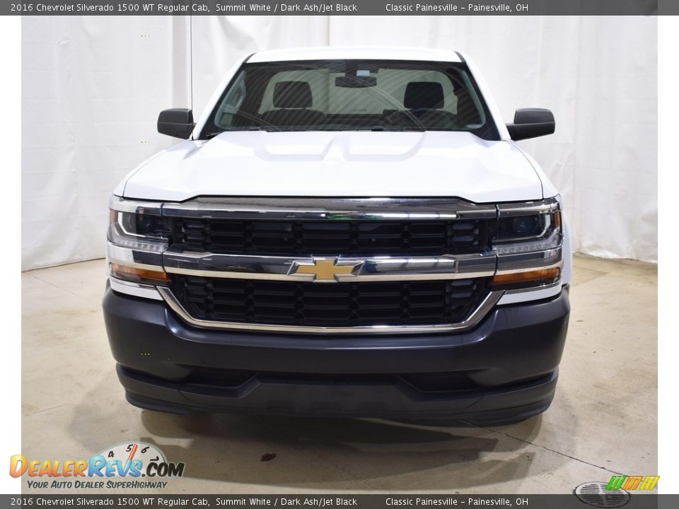 2016 Chevrolet Silverado 1500 WT Regular Cab Summit White / Dark Ash/Jet Black Photo #4