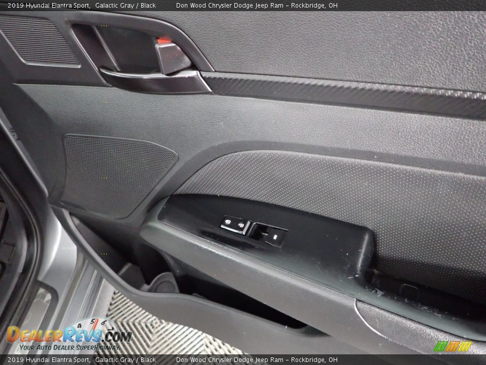 2019 Hyundai Elantra Sport Galactic Gray / Black Photo #36