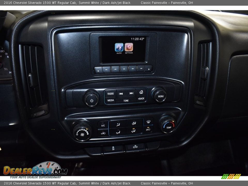 2016 Chevrolet Silverado 1500 WT Regular Cab Summit White / Dark Ash/Jet Black Photo #12