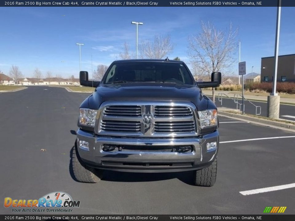 2016 Ram 2500 Big Horn Crew Cab 4x4 Granite Crystal Metallic / Black/Diesel Gray Photo #5