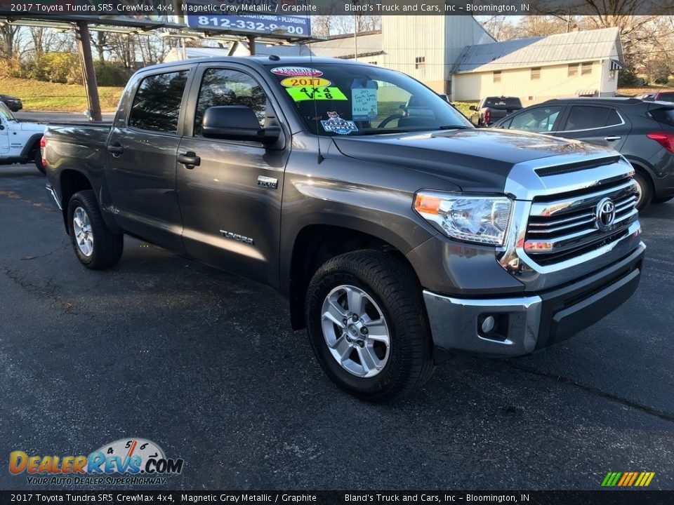 2017 Toyota Tundra SR5 CrewMax 4x4 Magnetic Gray Metallic / Graphite Photo #4