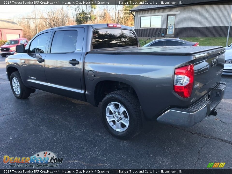 2017 Toyota Tundra SR5 CrewMax 4x4 Magnetic Gray Metallic / Graphite Photo #12