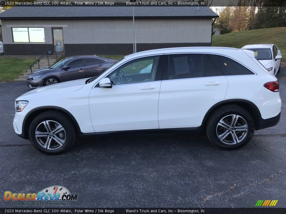 2020 Mercedes-Benz GLC 300 4Matic Polar White / Silk Beige Photo #1