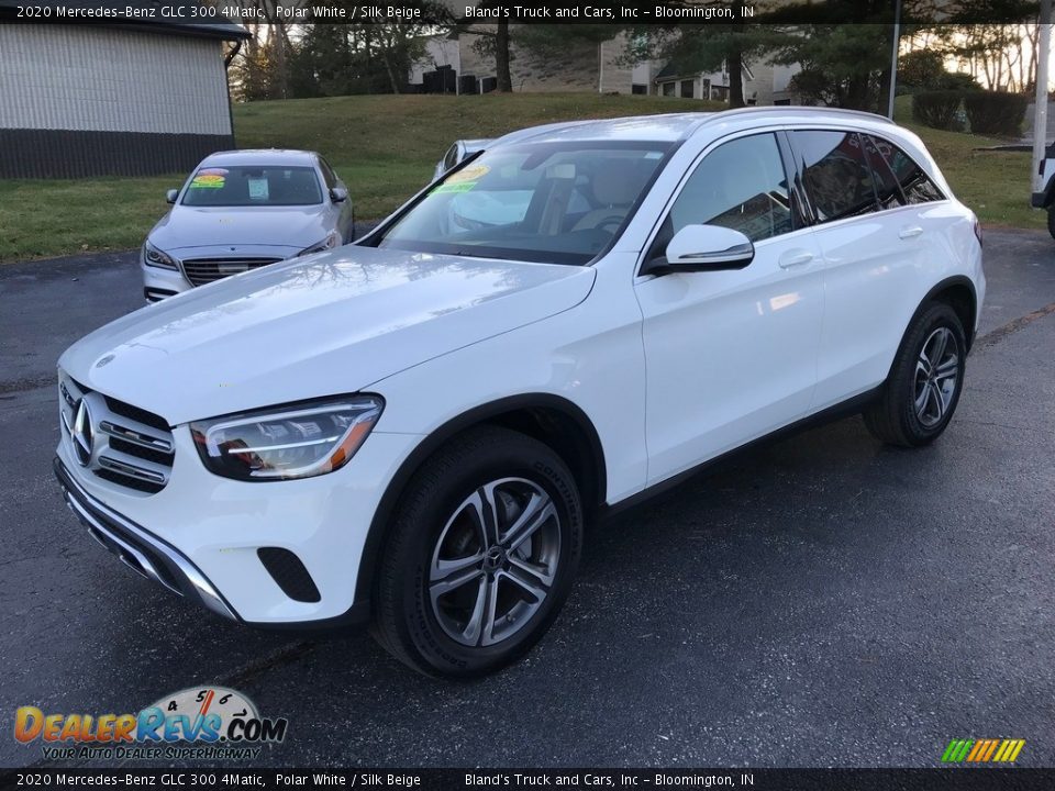 2020 Mercedes-Benz GLC 300 4Matic Polar White / Silk Beige Photo #2