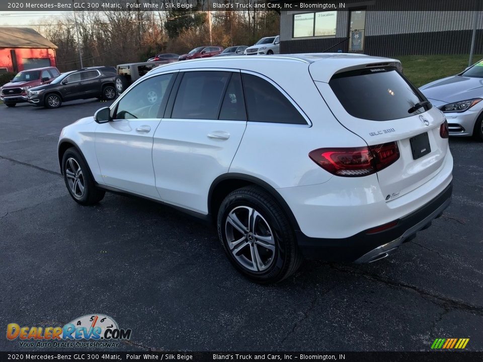 2020 Mercedes-Benz GLC 300 4Matic Polar White / Silk Beige Photo #12