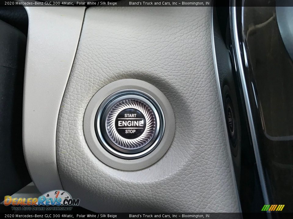 2020 Mercedes-Benz GLC 300 4Matic Polar White / Silk Beige Photo #23