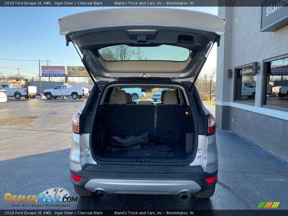 2018 Ford Escape SE 4WD Ingot Silver / Charcoal Black Photo #8